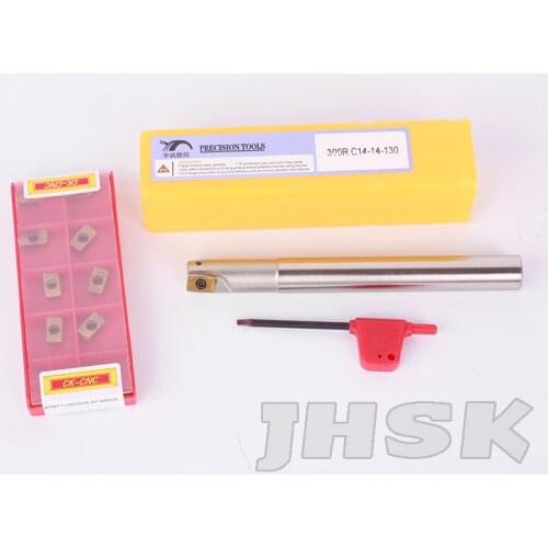 BAP300R-C14-14-130 Indexable milling cutter CNC TOOL With 10 pcs APMT1135PDER BP010