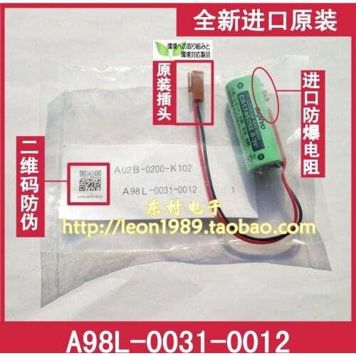New original Fanuc A98L-0031-0012 FAUNC lithium battery with explosion-proof temperature resistance
