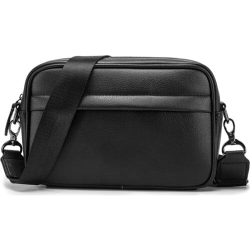 2021 new mens fashion leather casual messenger bag messenger bag shoulder bag