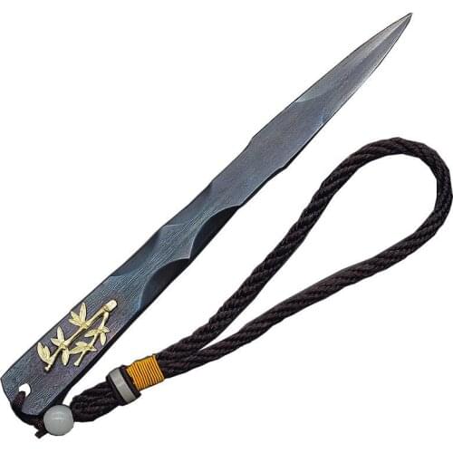 Tea Needle Knife Cone Cutters Longquan Handmade Bamboo Knot Rhyme Black Pu'er To Open Tea Brick Cake Ceremony Zero-matching Tool