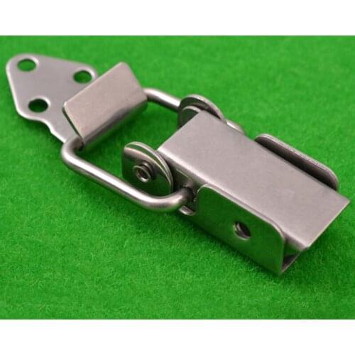 Free shipping metal hasp stainless steel buckle air box lock bag hardware part toolbox case lock industry equipmet fastener