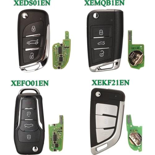 Bilchave 3 Button Super Remote Key XEDS01EN/ XEFO01EN/ XEMQB1EN XEKF21EN With XT27 XT27A66 Super Chip Wireless key For VVDI Tool