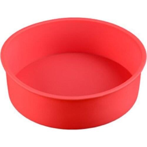 Silicone Cake Molds Round Bakeware Cake Pan Baking Dish Chocolate Pastry Mould Bake Inserts Tool Bakeware Tools Color Random