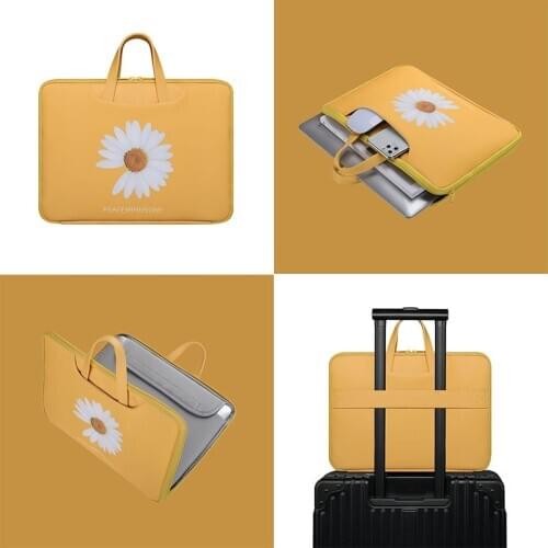 2020 New Laptop Bag Notebook Sleeve Bag 13 13.3 14 15 15.6 Inch Zipper Computer Handbag Briefcase Travel Bag For HUAWEI Xiaomi