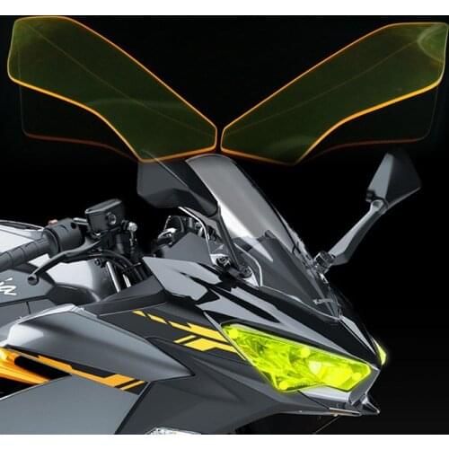 For KAWASAKI NINJA400 NINJA250 NINJA 250 400 2018-2020 Motorcycle Headlight Guard Head Light Shield Screen Lens Cover Protector