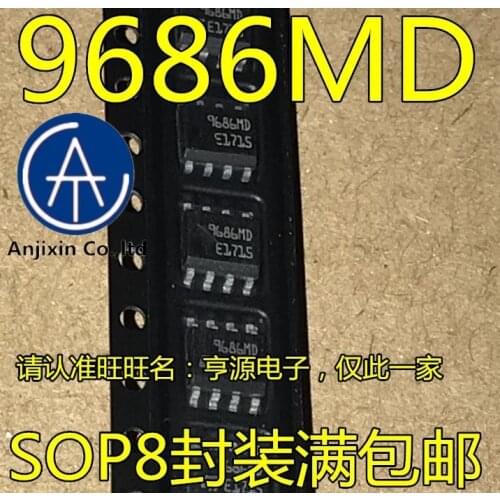 10pcs 100% orginal new real stock L9686MD013TR L9686MD screen printing 9686MD SOP8 LCD power chip