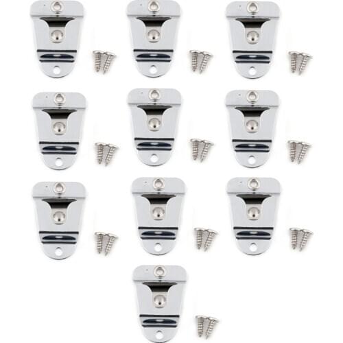 10pcs Handheld Mic Holder Microphone Speaker Hang Up Clip for Motorola CB CM300 M3596 Kenwood HLN9073 GM360 GM3688 GM3188 Radio