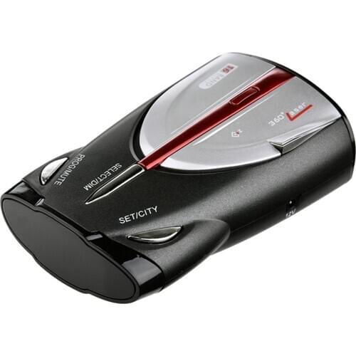 12V 16 Band Car Speedometer Speed Control Detector Safety Voice Warning Alert