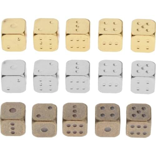 5 Pieces Milti-Sided 6 Sided Dice D6 Dices for MTG RPG DND Role Playing Board Games