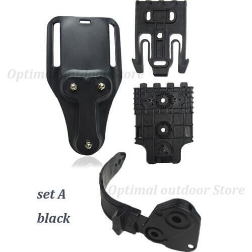 Airsoft Safa Mid-Ride Belt Loop Adapter Low-Ride Universal Belt Loop Spare Replacement Parts For Glock 17 M9 SIG P226