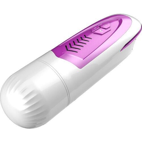 Auto Telescopic Heating Voice Soft Pussy USB Vagina Male Masturbation Cup Sex Toys Endurance Exercise Sex Products Pocket Cup