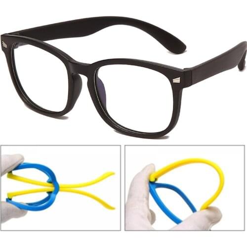 Anti Blue Light Kids Glasses Children Optical Frame Eyeware Baby Boys Girls Square Computer Transparent Eyeglasses UV400 Oculos