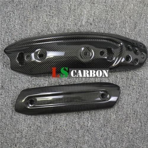 For Ducati Scrambler 1100, Special, Sport 2018-2019 Full Carbon Fiber Motorcycle Accessories Exhaust Cover kits