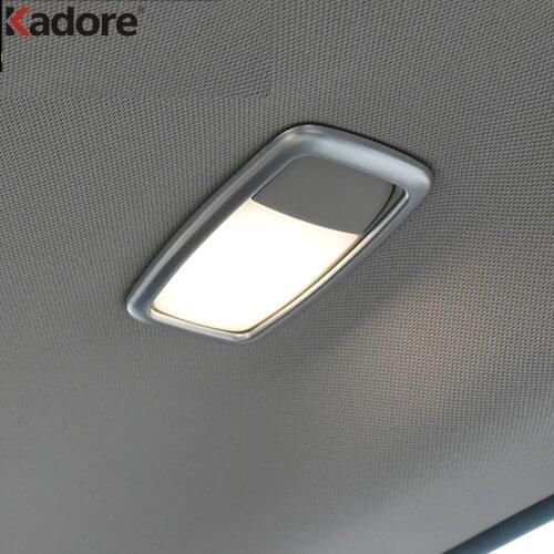 For Nissan Murano 2015 2016 2017 2018 Interior Reading Lamp Cover Trim Roof Read Lights Frame Decoration Accessories
