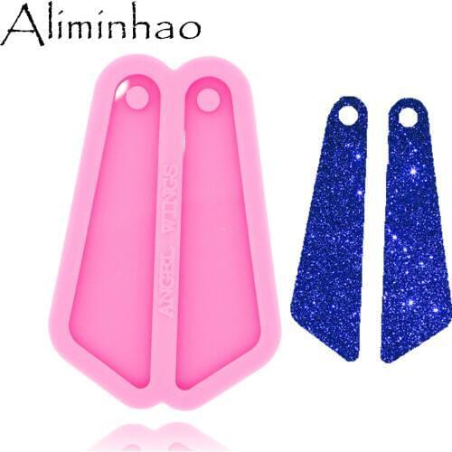 DY0453 L/M/S Shiny Tassel Earrings Handmade DIY Epoxy Silicone Molds Fashion Jewelry Resin Craft Mould