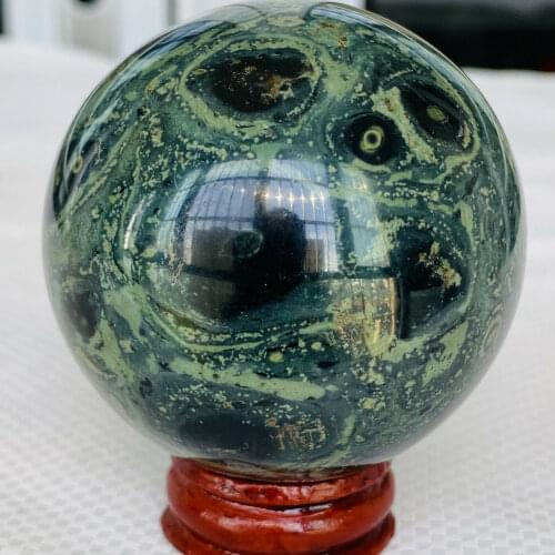 Natural Kambaba Jasper stone crystal ball shaped stones 60MM