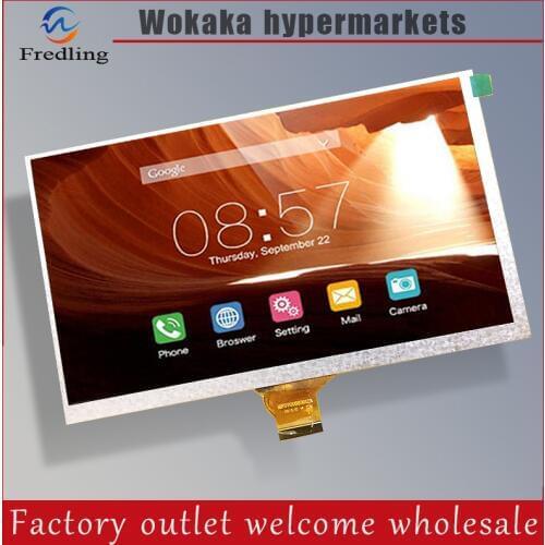 New LCD Display C700H30-B HLY070-FTCTX-30A For 7" TABLET LCD Matrix 1024x600 Screen Panel Frame Module Free Shipping