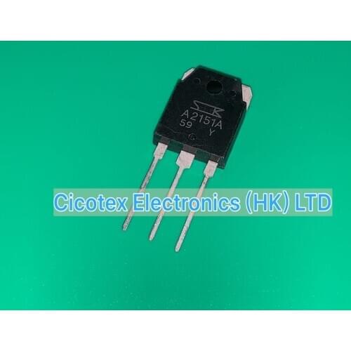 2SA2151A TO-247 2S A2151A TRANS PNP 230V 15A TO3P 2SA2151A-Y 2151-A 2151A 2SA2151AY A2151A-Y