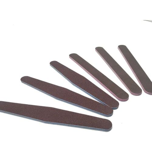 Japan Material High Quality Red Sand Nail File professionel Block Manicure Nail File