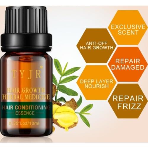 Unisex Hair Nourishing Care Serum Essence Fast Powerful Repair Growth Liquid Prevention Hair Loss Product Essential Oil TSLM2