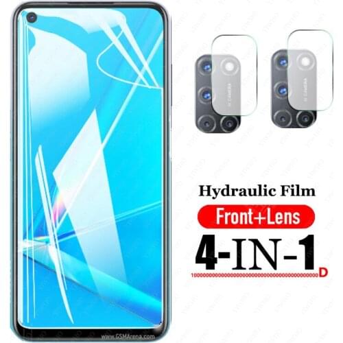 Full Cover Front TPU Hydrogel Soft Film for Oppo A92 6.5" Slimto Edge a 92 92a CPH2059 Screen Protector Tempered Glass Camera