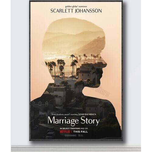 NJ032 Marriage Story Movie Silk Posters and Prints wall art Art Poster Home Decor