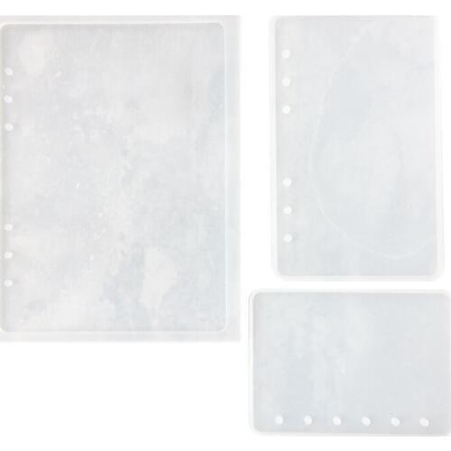 A7/A6/A5 Notebook Shape Silicone Mold DIY Resin Book Mold Crystal Epoxy Silicome Mold Transparent Book