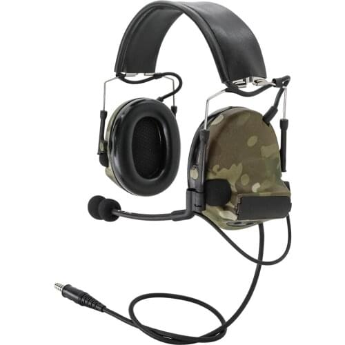 COMTAC tactical electronic shooting earmuffs comtac ii noise reduction pickup hunting hearing protection walkie talkie headset