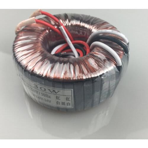 KYYSLB 30W Toroid Transformer Dual 12V15V18V20V24V26V28V30V Power Amplifier Audio Power Supply Customized Transformer