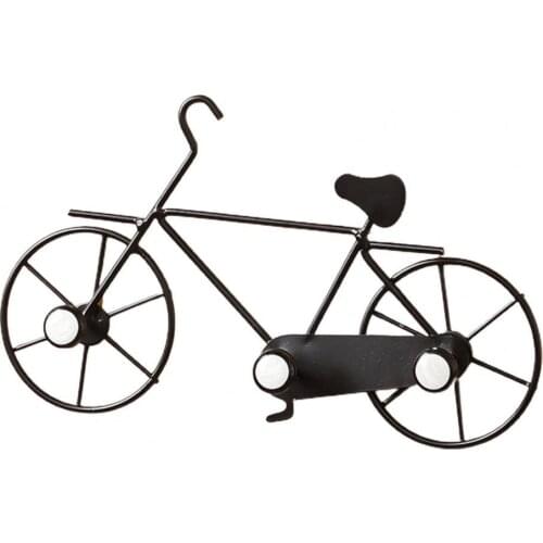 Nordic Style Hanger Bicycle Shape Wall Art Decor Iron Coat Hats Key Chain Wall Storage Hook for Home