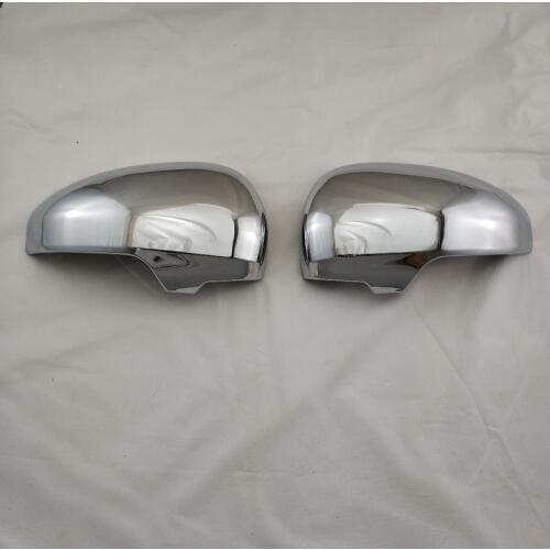 High quality For Toyota Prius XW30 2009-2015 Markx 2010-2016 Novel style 2PCS ABS Chrome plated Rear view mirror cover
