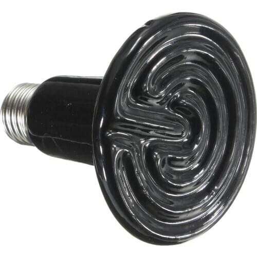 200pcs 25W--200W Infrared Ceramic heat lamp infrared bulb Pet heat lamp Brooder (Reptile/pet/amphibian/poultry) 110or220V