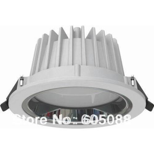 5" 16w round led showcase light AC110/220v triac dimmable under cabinet down lamp smooth dimming without flickering 10pcs/lot