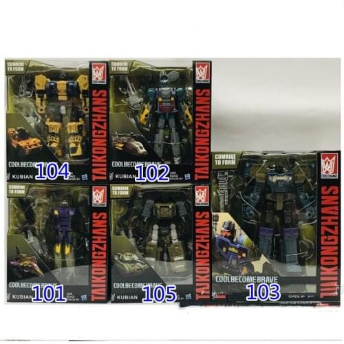 5in1 kids toys Deformed Boy gift Robot Car Airplane Model Five in One Puzzle Manual DIY Childrens day Brain game