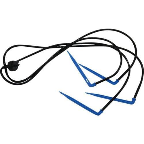 50 Sets Curved Arrow Irrigation System Kits One Turn Four Gardening Greenhouse Agriculture Watering Fittings Environmental Tool