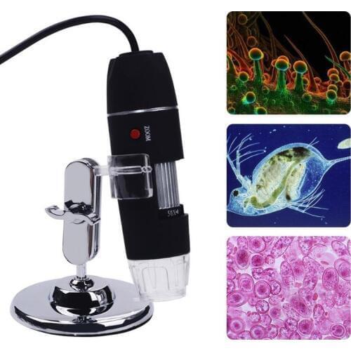 500X electron microscope USB 8 LED digital microscope camera HD microscope electronic magnifying glass