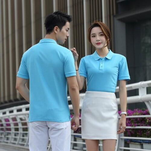 BMY 5810 Plain Golf Wear Women Men Summer Soft 200gsm CVC Pique Gym Polo Shirts In Multi Colors For Selection Plus Custom Logos