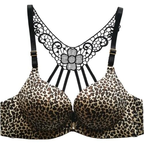 Sexy Bras For Women Seamless Bra Push Up Lingerie Backless Bralette Front Closure Brassiere Underwear