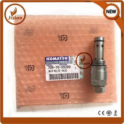 JISION 709-70-55200 PC200-5 main relief valve free shipping