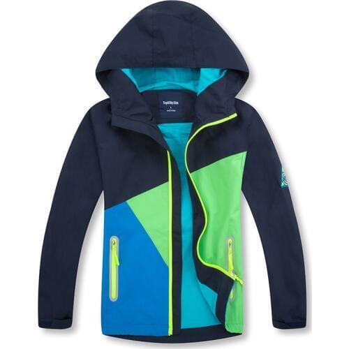 2020 Autumn Winter Girls Boy Coat Outerwear Windbreaker Waterproof Coat Children Jacket For Kids Hooded For Boys