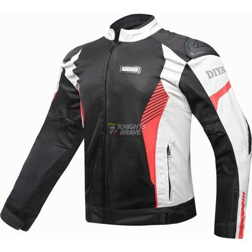 DIYAMO Motorcycle Jacket Summer Chaqueta Moto Breathable Mesh Moto Motocross Jacket Motobiker Riding Jacket Jaqueta Motociclista