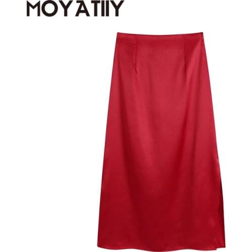 Женские юбки миди MOYATIIY China At AliExpress