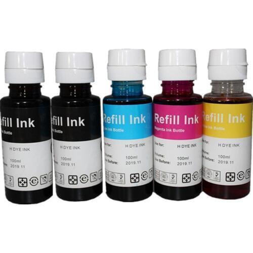 Compatible color dye Ink refill ink refill kit for HP 655 5820 Ink Advantage 3525 4615 4625 5525 6520 6525 printer