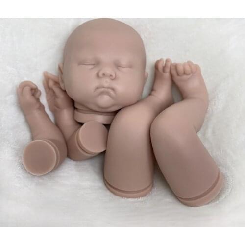Solid Soft Silicone 22" Spencer Reborn Doll Kits De Muñecas Silicona Boneca Renascida
