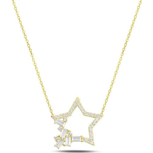 Silver Star Necklace