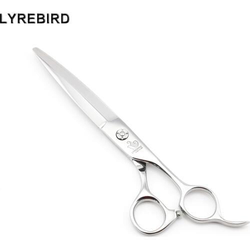 Professional Hair Shears 7 INCH JP440C Sliding Hair Cutting Scissors Sword Blade Precise Bearing Screw Lyrebird HIGH CLASS NEW