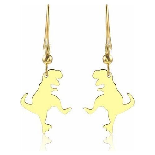 RIR Dinosaur Earrings Tyrannosaurus Paleontologist Earrings Raptor Jewels Drape Dinosaur Earrings Jurassic Park Best Gifts