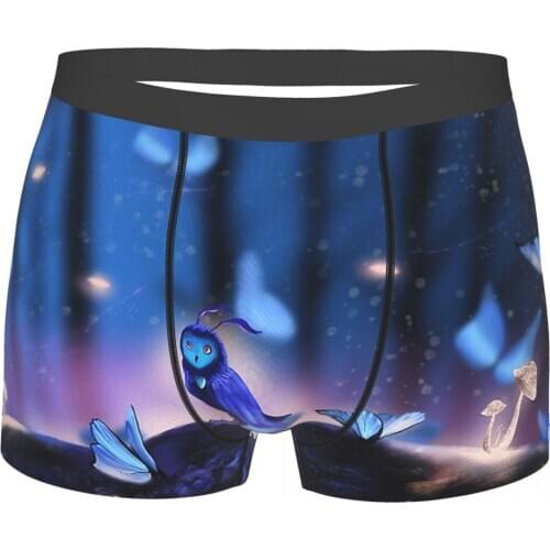 Owl Fantasy Ori and the Will of the Wisps Platform-adventure Metroidvania Game Underpants Cotton Panties Mens Underwear