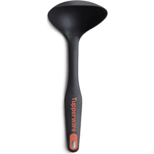 Tupperware Kulpa Ready Bucket, Black-Orange Spoon, Washable and Hygienic, Easy and Practical Use, Rugged, Durable, Stylish