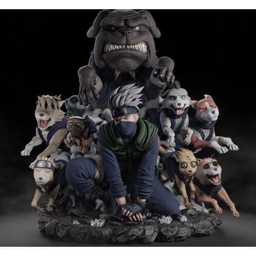 Presale [Yihong] Legendary Studio Kakashi Ninjaa Dog GK Limited Editoin Hanamade Resin Statue Figure Model